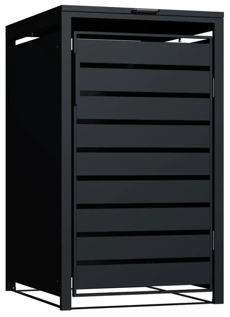 Single wheelie bin storage