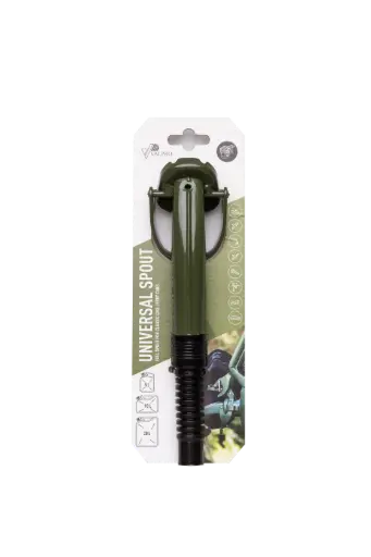 Flexible spout olive green