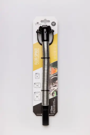 Bec verseur avec tube métallique flexible pour diesel