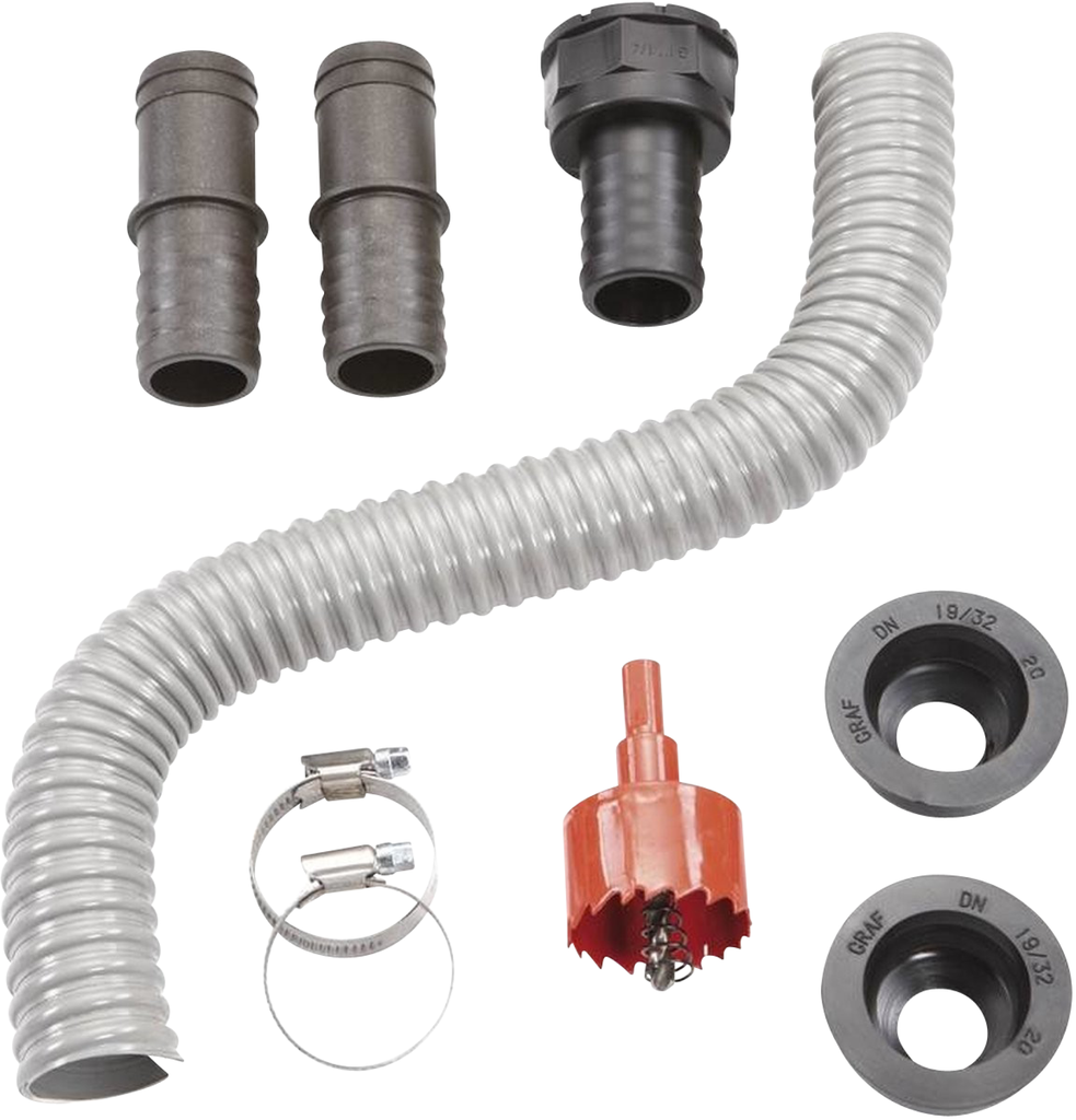 Connection piece for water barrels Garantia