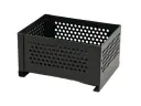 Pellet basket for wood stove