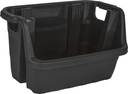 Plastic stackable box