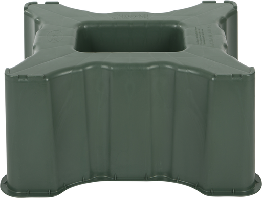 [PQ301] Pied tonneau de pluie rectangulaire - vert 