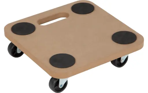 Meubelroller vierkant 