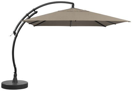 Parasol square Olefin 300 + base 