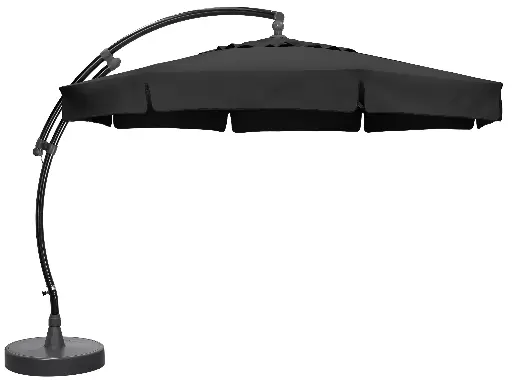 Parasol octogonal Olefin 350 + pied 