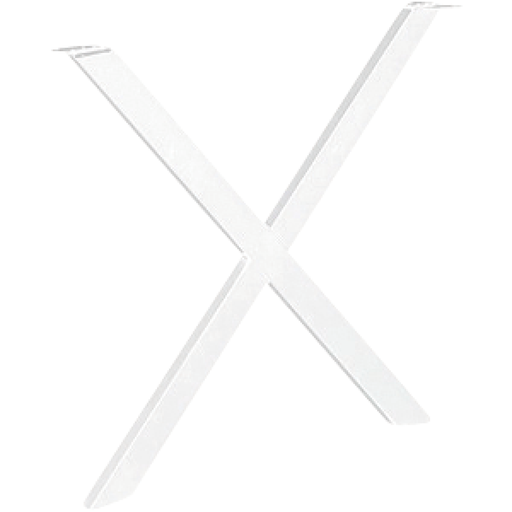 Pied de table modele en x  